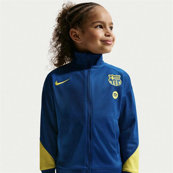 Nike FC Barcelona Strike Trainingspak 2025-2026 Kleuters Blauw / Geel