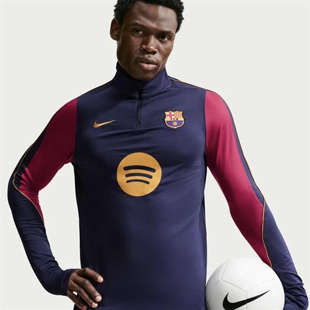 Nike FC Barcelona Strike Trainingspak Heren Donkerblauw