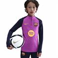 NIKE HJ7844/HJ7891 FC BARCELONA STRIKE TRAININGSPAK 1/4 ZIP 2025-2026 KINDEREN