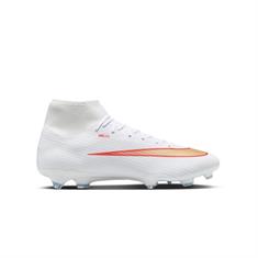 Nike Mercurial Superfly 11 Academy Gras/Kunstgras Voetbalschoenen Kinderen Wit/Rood/Goud