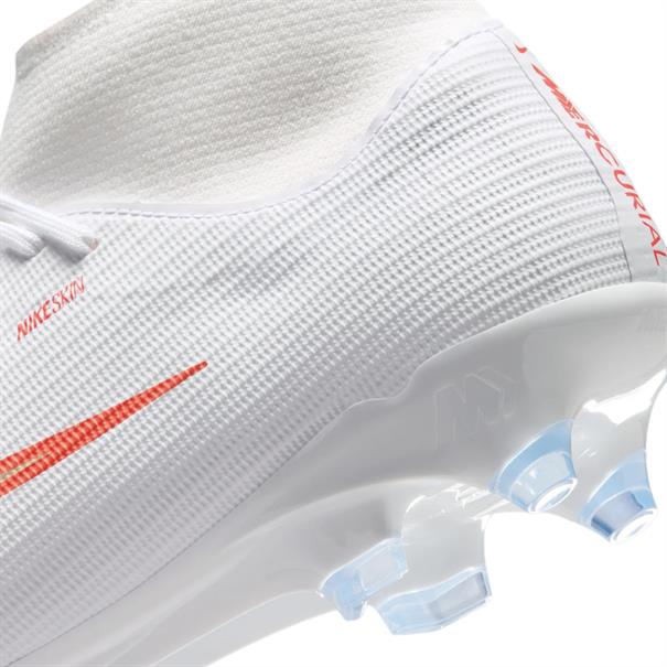 Nike Mercurial Superfly 11 Academy Gras/Kunstgras Voetbalschoenen Kinderen Wit/Rood/Goud