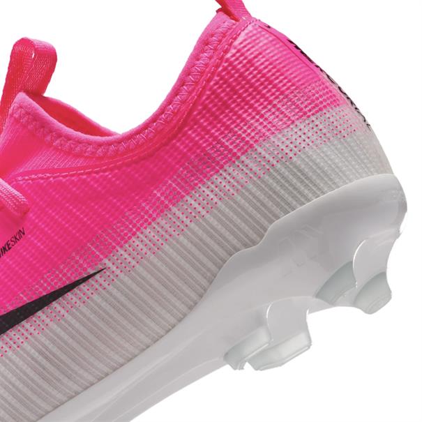 Nike Mercurial Vapor 17 Academy Gras/Kunstgras Voetbalschoenen Kinderen Roze Wit Zwart