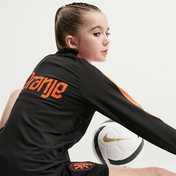 Nike Nederland Trainingspak Kinderen 2026-2028 Zwart / Oranje