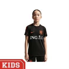 Nike Nederland Trainingsshirt 2026-2028 Kinderen Zwart / Oranje
