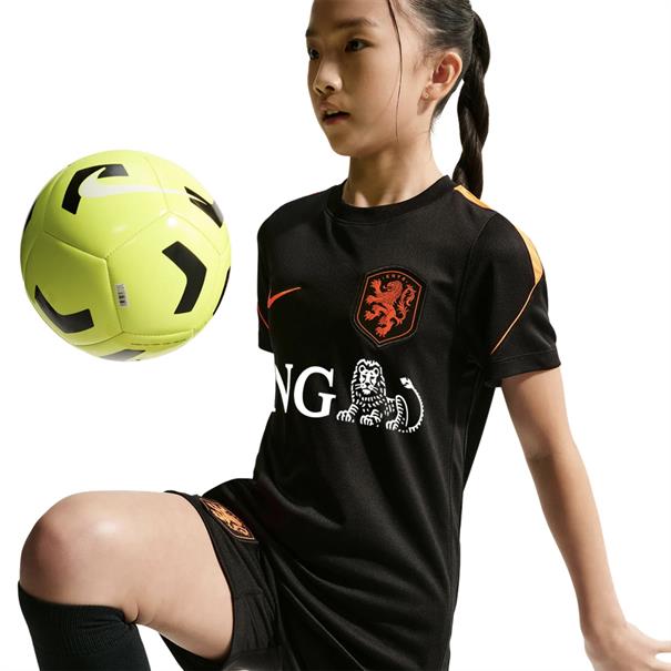 Nike Nederland Trainingsshirt 2026-2028 Kinderen Zwart / Oranje