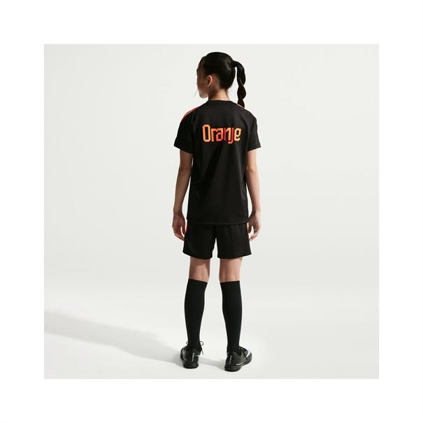 Nike Nederland Trainingsshirt 2026-2028 Kinderen Zwart / Oranje