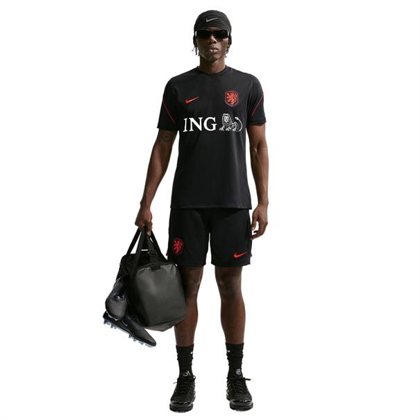 Nike Nederland Trainingsshirt 2026-2028 Zwart / Oranje