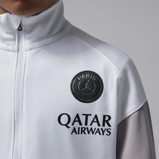 Nike Paris Saint Germain Jordan Trainingspak Full-Zip 2025-2026 Kinderen Grijs Zwart
