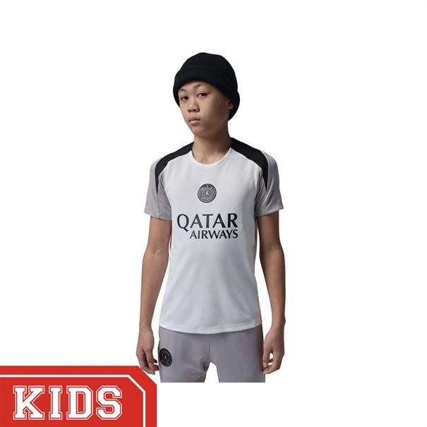 Nike Paris Saint-Germain Jordan Trainingsshirt Kinderen 2025-2026 Grijs