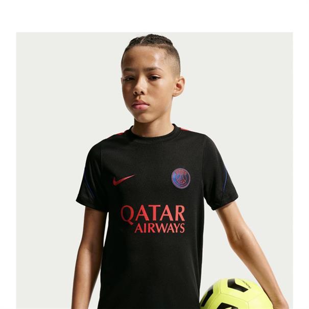 Nike Paris Saint Germain Trainingsshirt 2026-2027 Kinderen Zwart