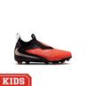 Nike Phantom 6 High Academy Gras/Kunstgras Voetbalschoenen Kinderen Zwart Rood Goud