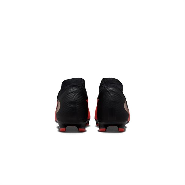 Nike Phantom 6 High Academy Gras/Kunstgras Voetbalschoenen Zwart Rood Goud
