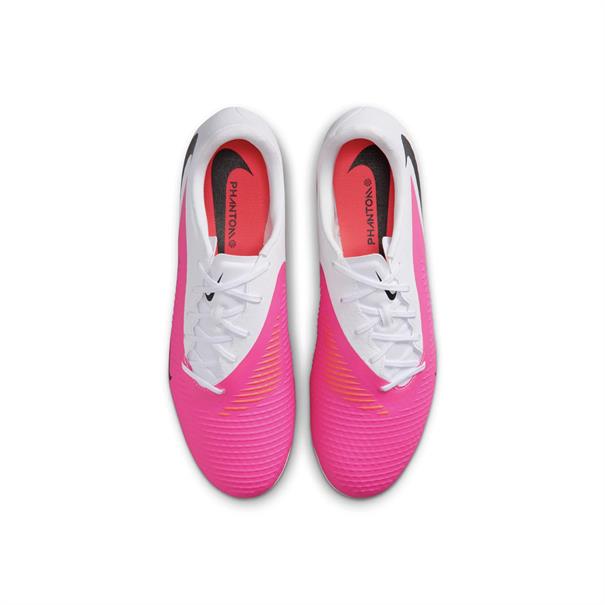 Nike Phantom 6 Low Academy Gras/Kunstgras Voetbalschoenen Heren Roze Wit Zwart