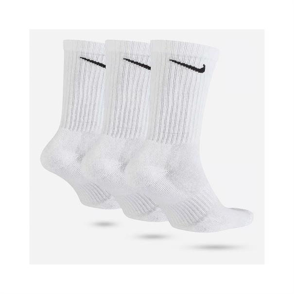 NIKE SX7664 EVERYDAY CUSHION CREW SOCKS (3-PACK)