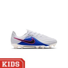 Nike Tiempo Maestro Academy Gras-Kunstgras Voetbalschoenen Kinderen Wit / Blauw / Roze