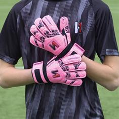 OneKeeper Keepershandschoenen Vector Evolution Kinderen Roze Zwart