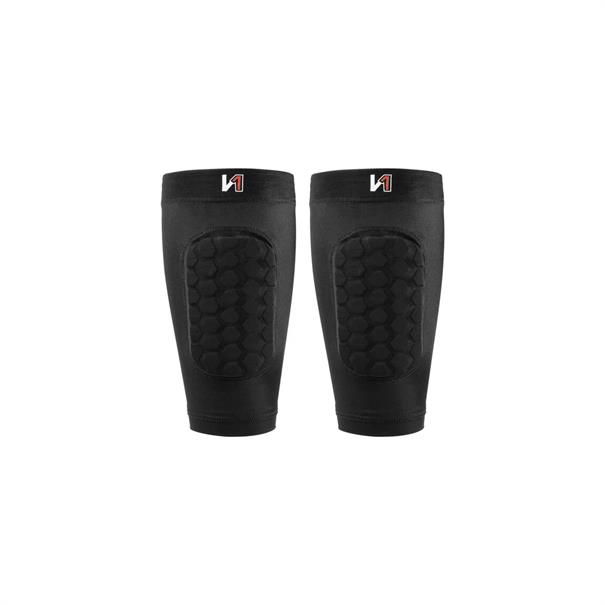 OneKeeper Shin Pad Sleeves Senior Scheenbeschermers Zwart
