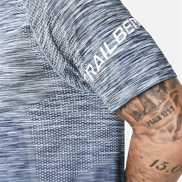 Trailberg Arc Seamless T-Shirt Heren Blauw