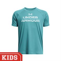 UNDER ARMOUR 1383010 TECH SPLIT WORDMARK T-SHIRT KINDEREN