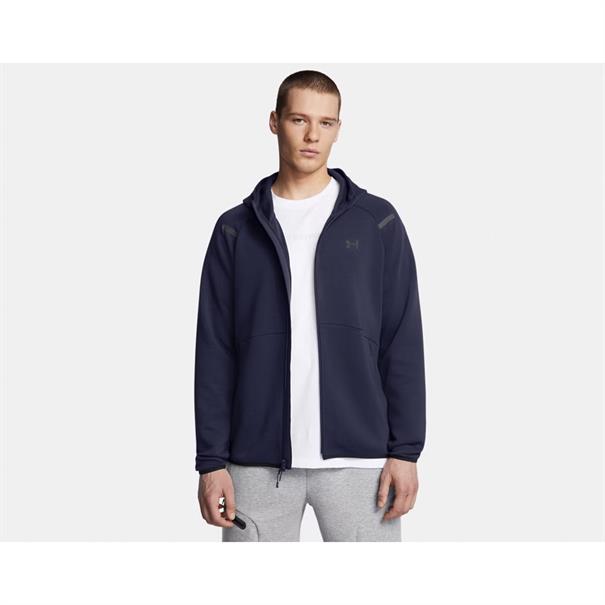 UNDER ARMOUR 1389352 HOODIE UNSTOPPABLE FLEECE MET VOLLEDIGE RITS