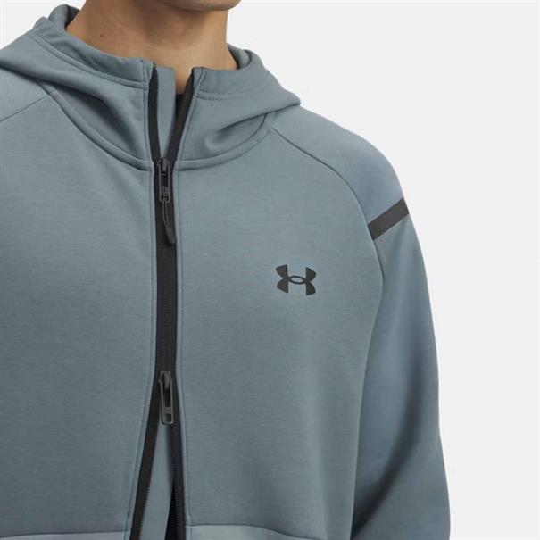 UNDER ARMOUR 1389352 UNSTOPPABLE FLEECE JACKET MET VOLLEDIGE DEELRITS