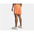 Under Armour Launch 18 cm Sportshort Heren Electric Tangerine / Titanium Reflective