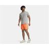 Under Armour Launch 18 cm Sportshort Heren Electric Tangerine / Titanium Reflective