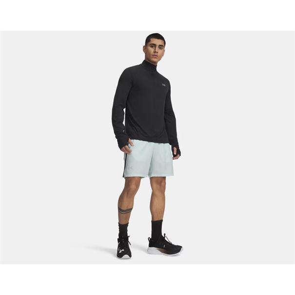 Under Armour Launch 18 cm Sportshort Heren Refresh Mint