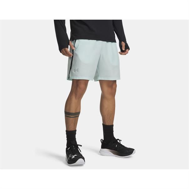 Under Armour Launch 18 cm Sportshort Heren Refresh Mint
