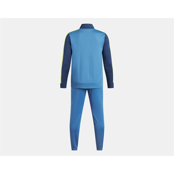Under Armour Rival Colorblock Trainingspak Kinderen Blauw