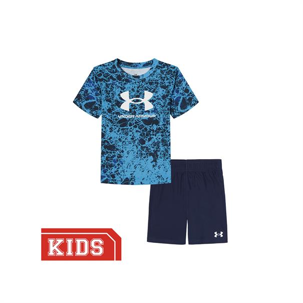 Under Armour Sportset Kinderen Blauw