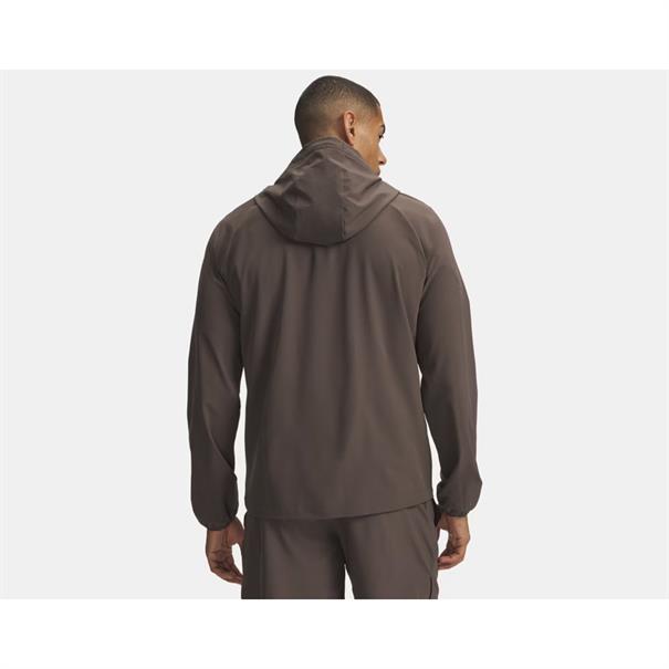 Under Armour Stretch Woven Windjack Heren Lichtbruin