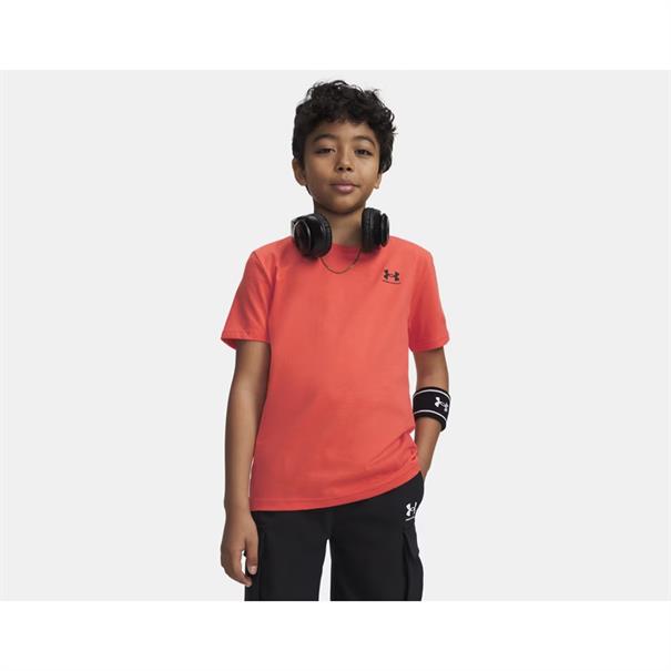 Under Armour T-shirt Kinderen Lichtrood