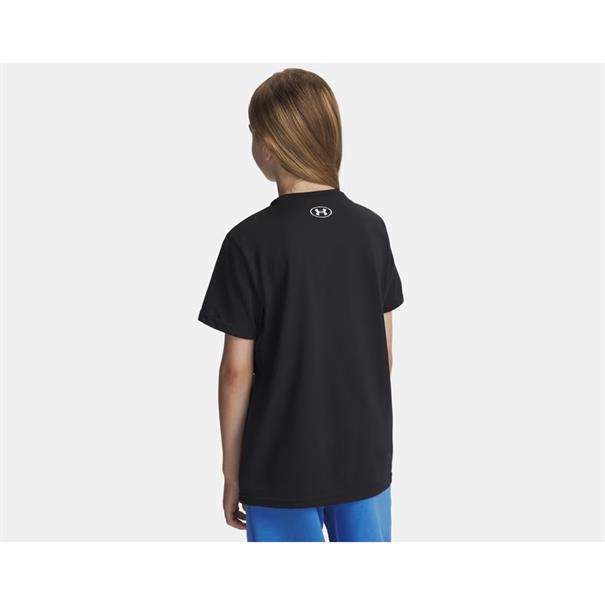 Under Armour T-shirt Kinderen Zwart