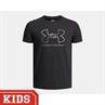 Under Armour T-shirt Kinderen Zwart