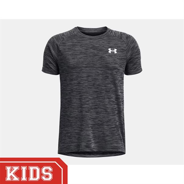Under Armour Tech 2.0 Textured T-Shirt Kinderen Zwart / Wit