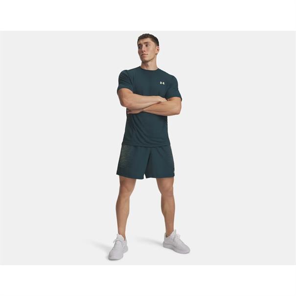 UNDER ARMOUR TECH PLAY SPORTSHORT HEREN DONKERGROEN
