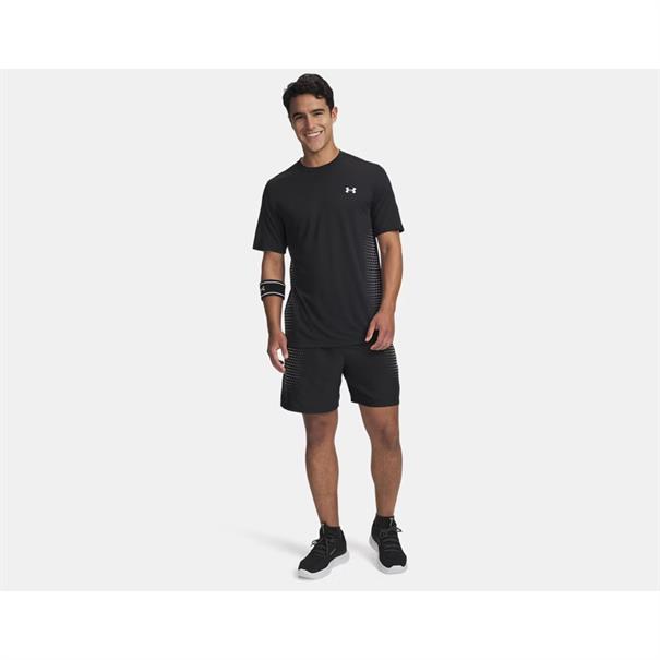 UNDER ARMOUR TECH PLAY SPORTSHORT HEREN ZWART