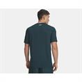 UNDER ARMOUR TECH PLAY T-SHIRT DONKERGROEN