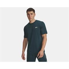 UNDER ARMOUR TECH PLAY T-SHIRT DONKERGROEN