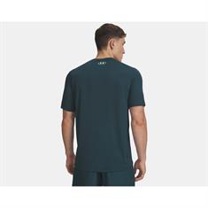 UNDER ARMOUR TECH PLAY T-SHIRT DONKERGROEN