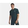 UNDER ARMOUR TECH PLAY T-SHIRT DONKERGROEN