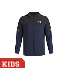 Under Armour Tech Utility Jack Kinderen Donkerblauw / Zwart / Zilver