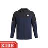 Under Armour Tech Utility Jack Kinderen Donkerblauw / Zwart / Zilver