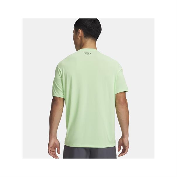 Under Armour Tech Utility Sportshirt Heren Lichtgroen