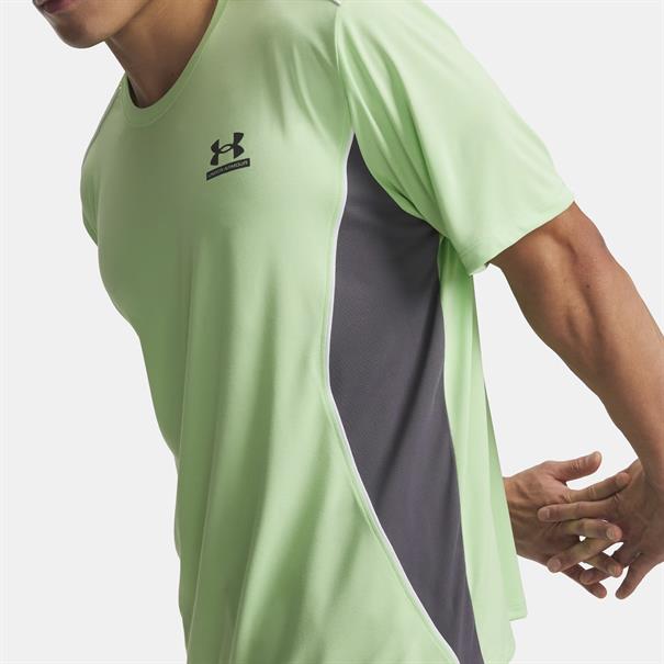 Under Armour Tech Utility Sportshirt Heren Lichtgroen