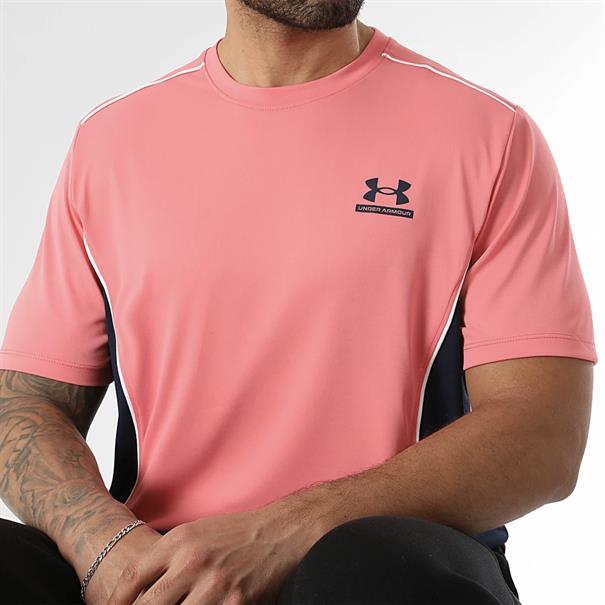 Under Armour Tech Utility Sportshirt Heren Roze