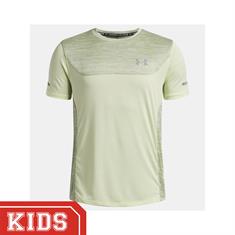Under Armour Tech Utility Sportshirt Kinderen Lichtgroen