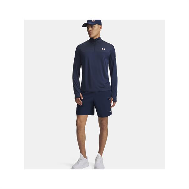 Under Armour Tech Utility Sportshort Heren Donkerblauw