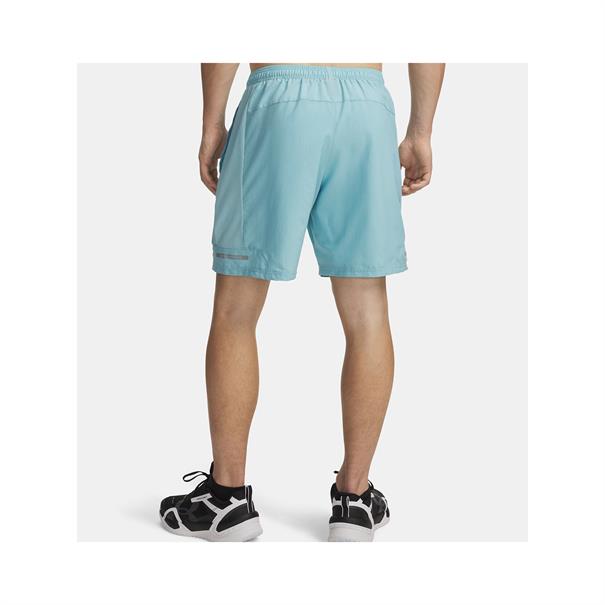 Under Armour Tech Utility Sportshort Heren Lichtblauw